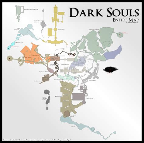 dark souls 1 map.